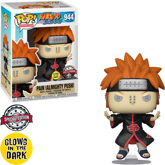 Funko Pop Naruto Shippuden Exclusive - Pain  944 (glows in the dark)