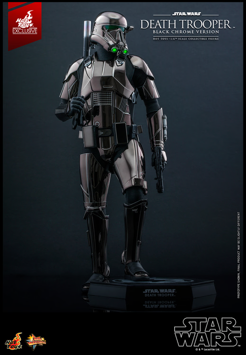 Figure Action Death Trooper (BLACK CHROME) SCALE 1/6 - Hot Toys