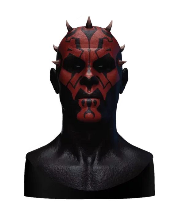 Mascara Hiper-Realista - Darth Maul