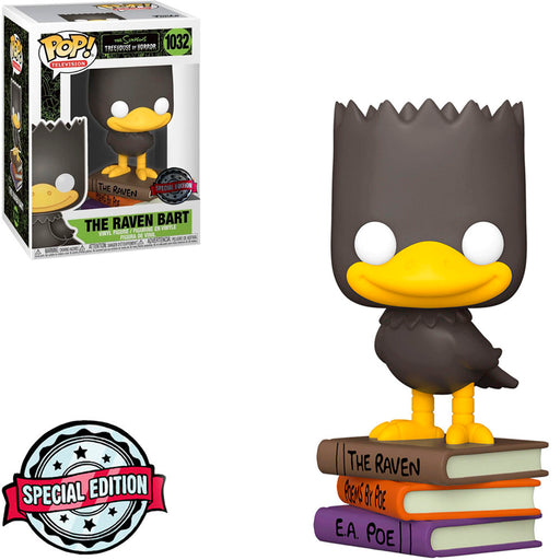 Funko Pop The Simpsons Treehouse of Horror Exclusive - The Raven Bart 1032