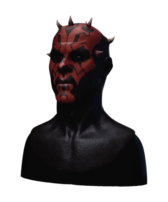 Mascara Hiper-Realista - Darth Maul