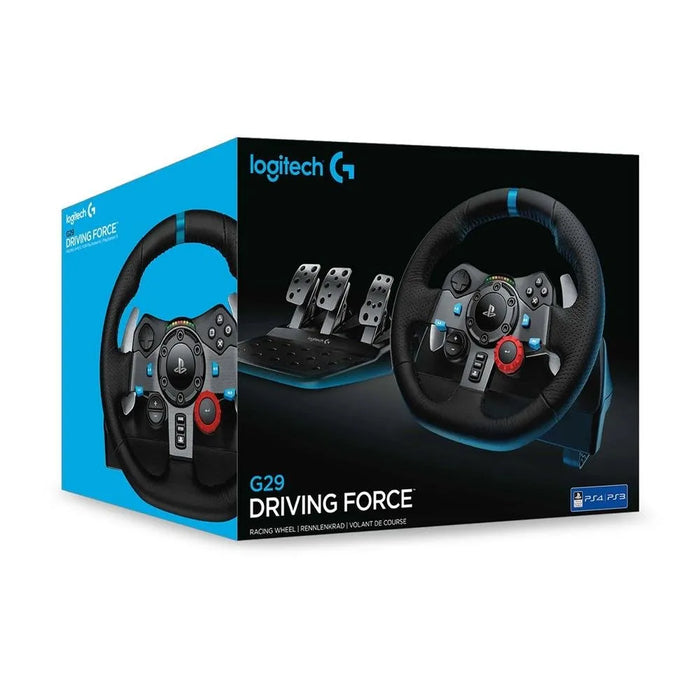 Kit Volante + Acelerador Logitech G29 Driving Force para PS3/PS4/PS5/PC