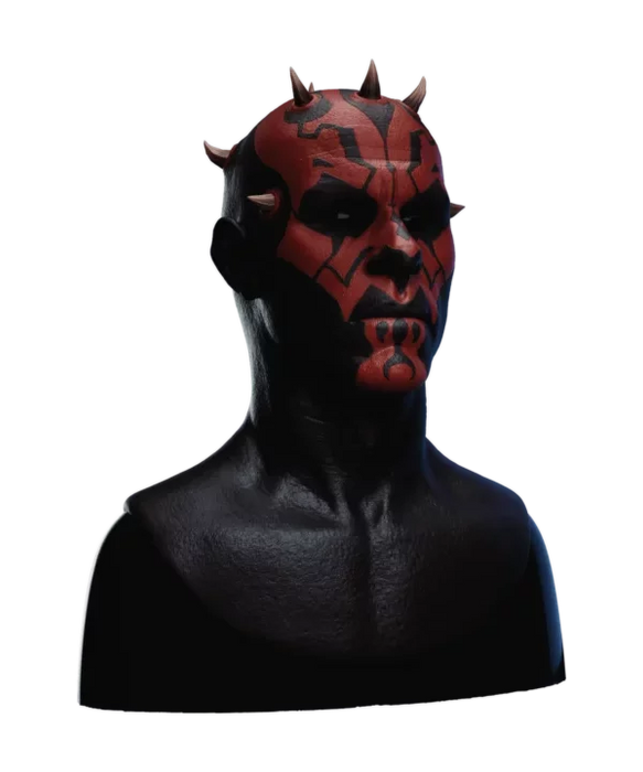 Mascara Hiper-Realista - Darth Maul