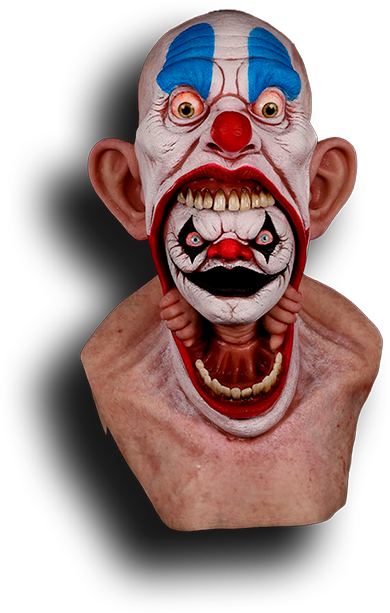Máscara Hiper-Realista - Clownception