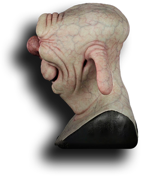 Máscara Hiper-Realista Screwball