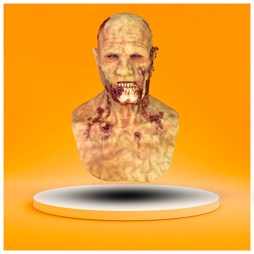 Máscara Hiper-Realista the Zombie