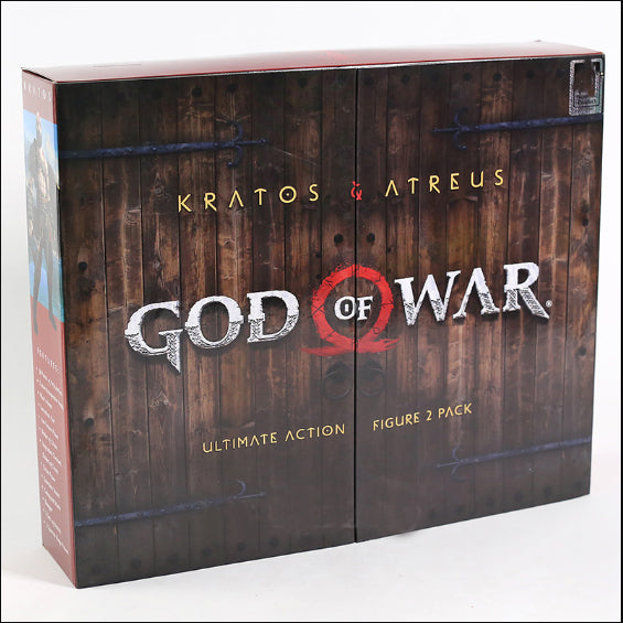 Atreu & Kratos - Figura de Ação God of War - Galaxy Nerd