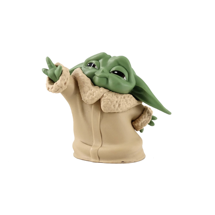 Figura De Ação Star Wars - Baby Yoda (5 Unidades)