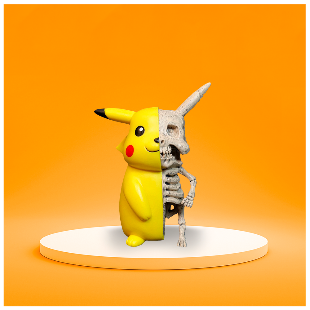 Pikachu Esqueleto- Hallowen Colection