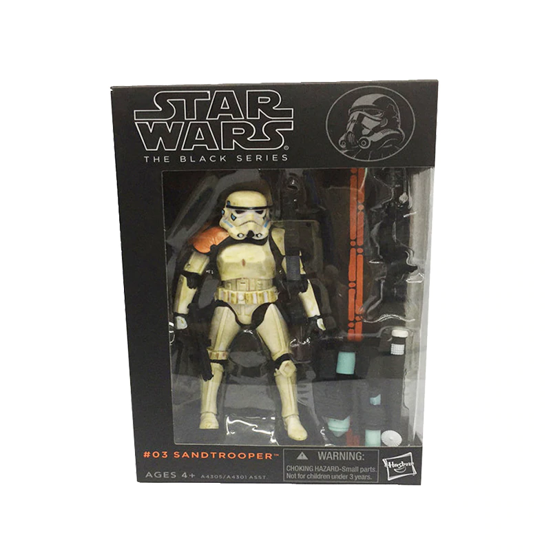 Star Wars Figure The Black Series 06 Boba Fett 03 Sandtrooper 02 Darth Maul  Action Figures Toys (8)